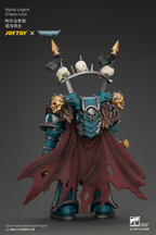 Alpha Legion Chaos Lord with Plasma Pistol and Accursed Weapon