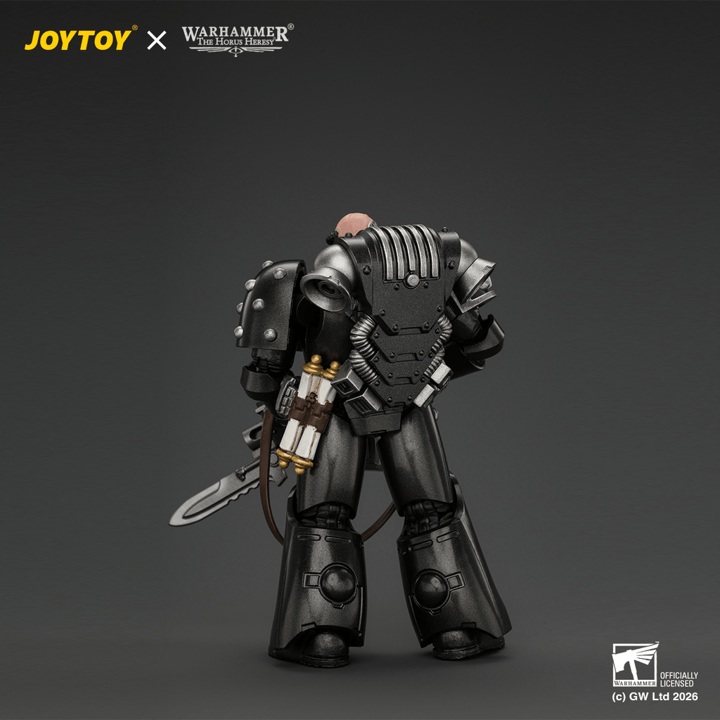 Iron Hands MkVI Tactical Sergeant with Bolter, Plasma Pistol & Power Sword