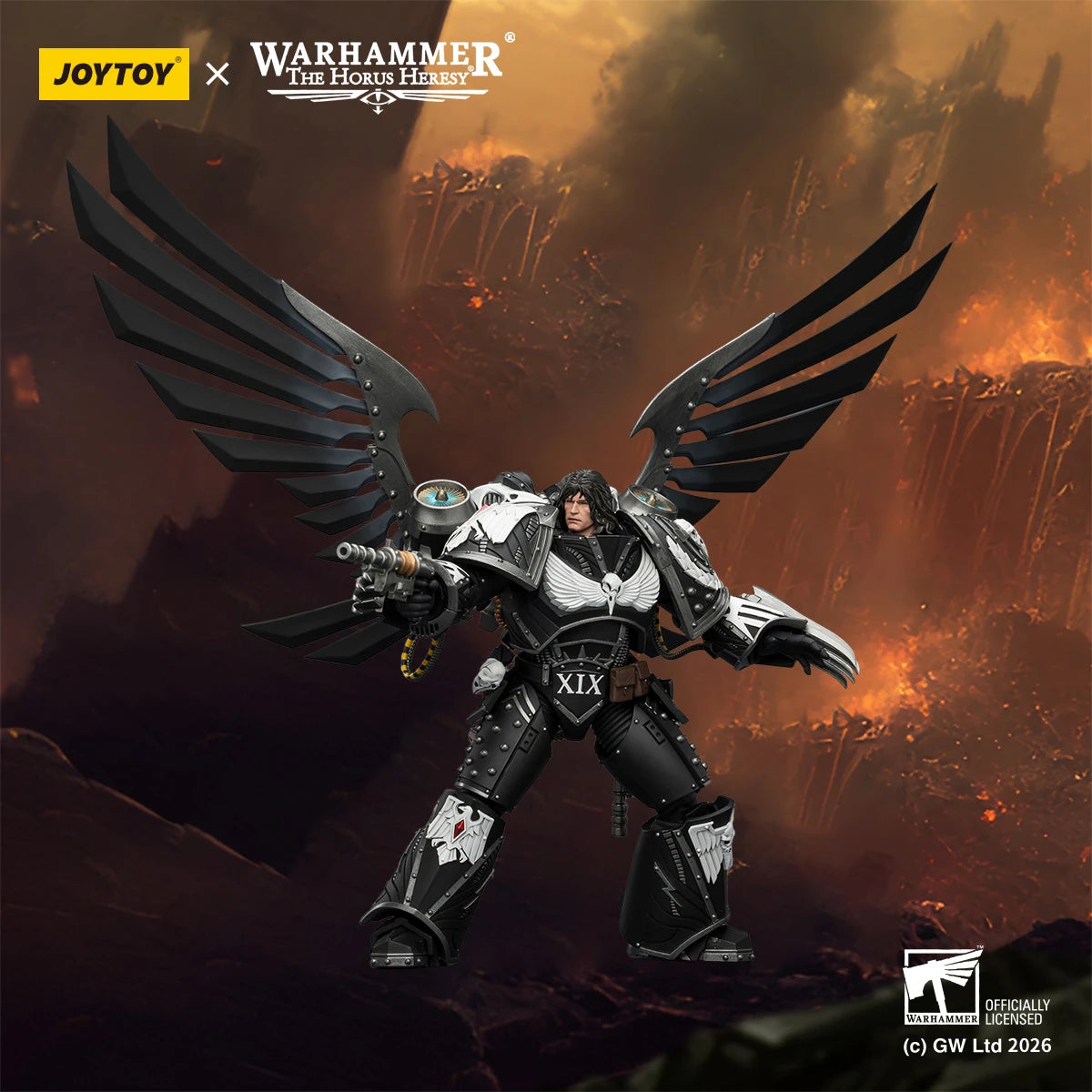 Warhammer The Horus Heresy 1:18 Raven Guard Corvus Corax Primarch of the XIX Legion