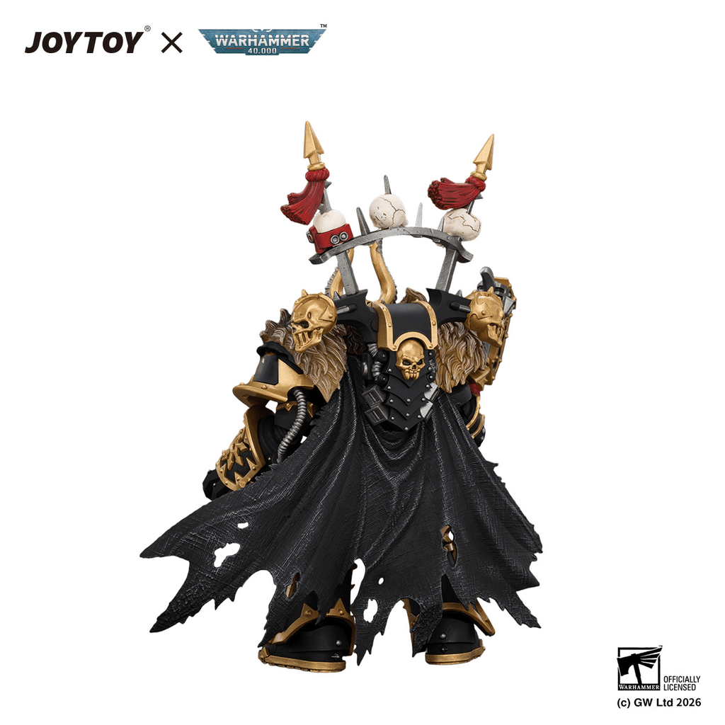 Black Legion Chaos Lord with Power Fist, Plasma Pistol and Astartes Chainblade