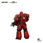 JOYTOY Warhammer 40K Game Edition Blood Angels Veteran with Bolt Rifle, Chainsword, Bolt Pistol & Plasma Pistol