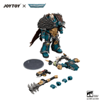 Alpha Legion Chaos Lord with Plasma Pistol and Accursed Weapon