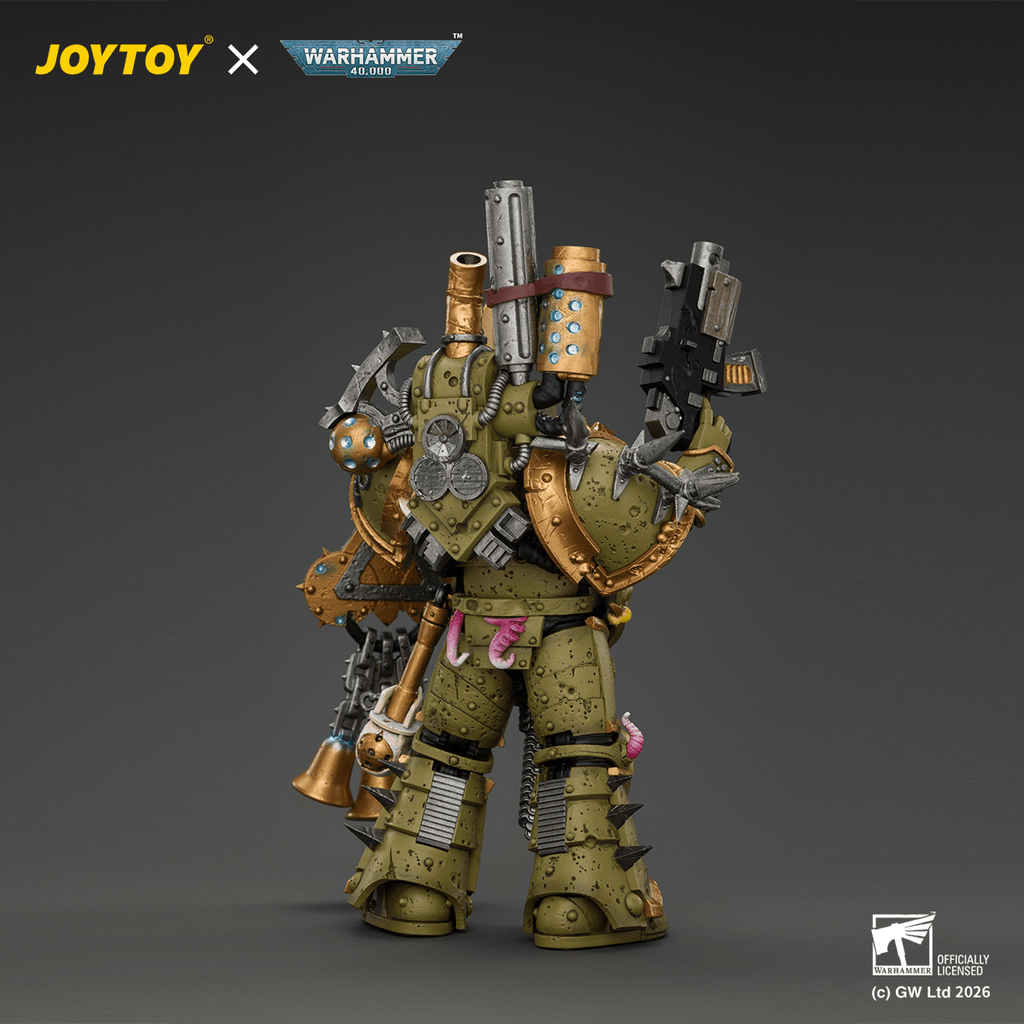 Death Guard Plague Marine 1 with Boltgun and Icon of Despair
