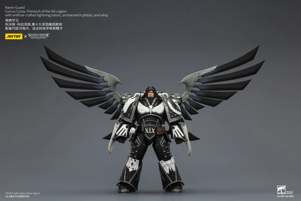 Warhammer The Horus Heresy 1:18 Raven Guard Corvus Corax Primarch of the XIX Legion