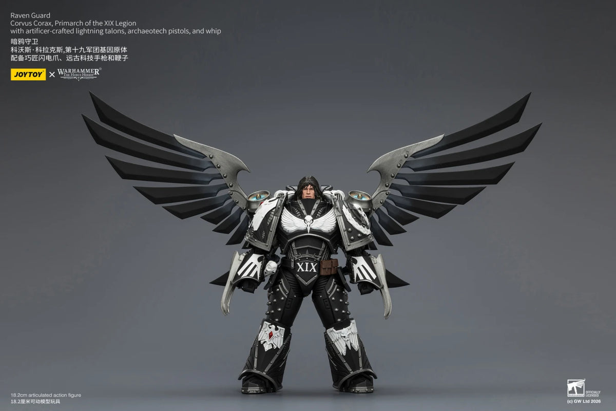 Warhammer The Horus Heresy 1:18 Raven Guard Corvus Corax Primarch of the XIX Legion