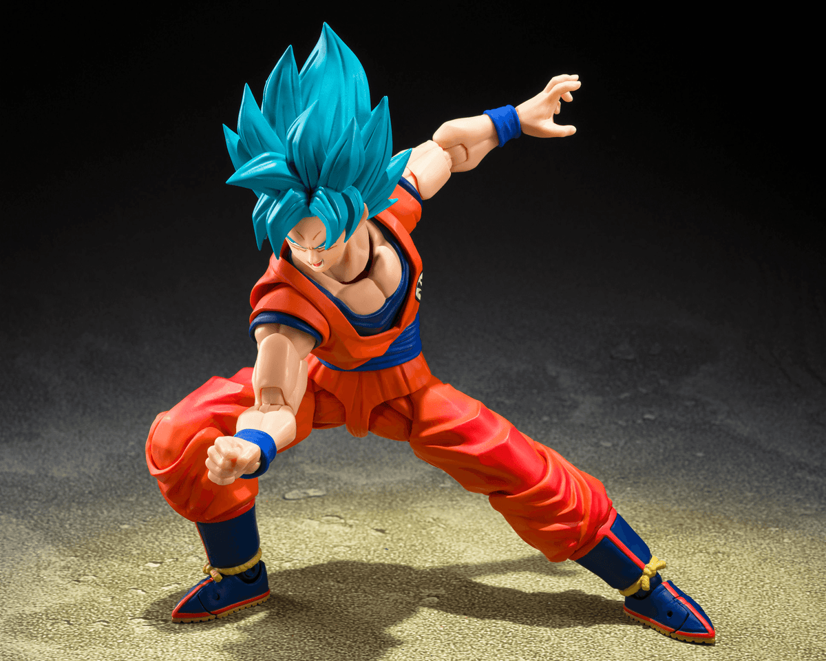 SUPER SAIYAN GOD SUPER SAIYAN SON GOKU 〈BLUE POWER TRANSCENDING LIMITS〉 "DRAGON BALL"
