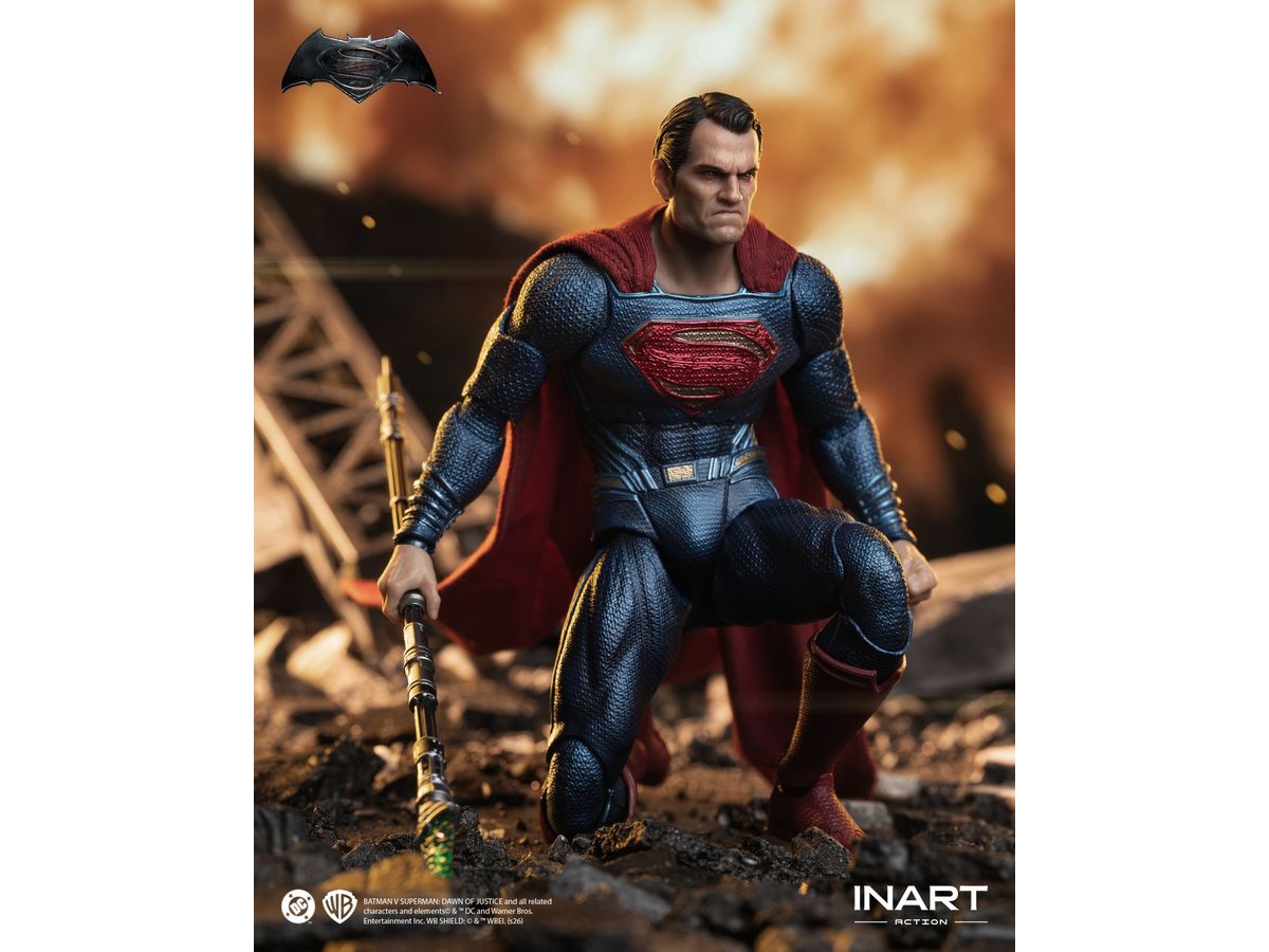 INART Action Batman v Superman: Dawn of Justice Superman Action Figure