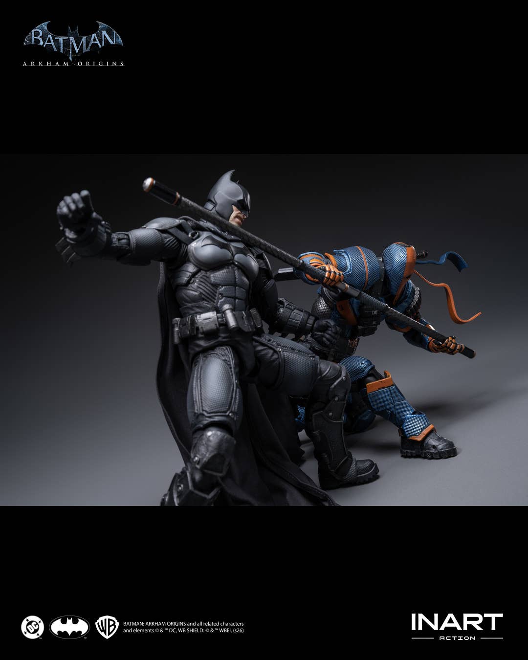 INART Action Batman: Arkham Origins: Deathstroke Action Figure