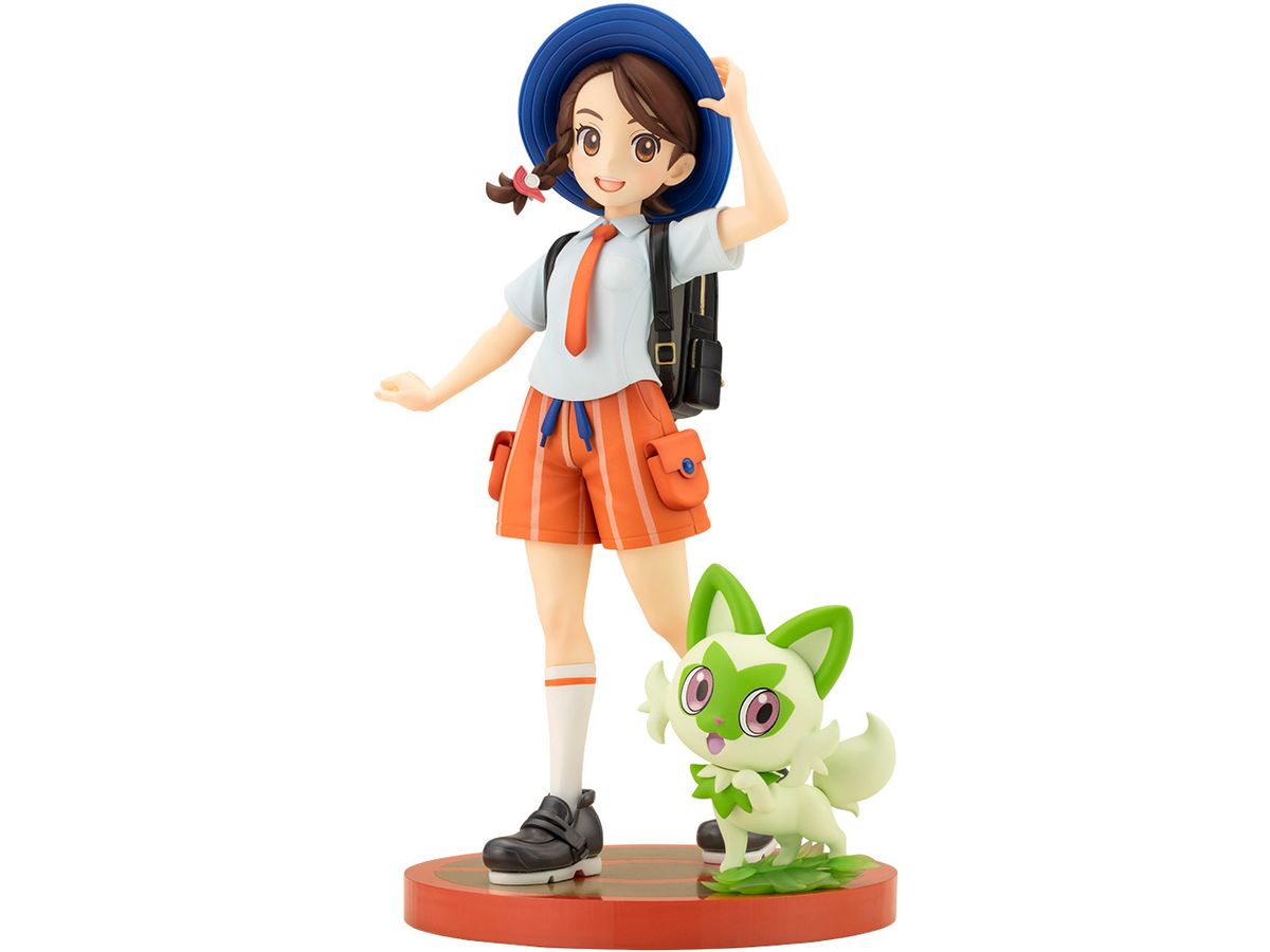 Pokemon Juliana with Sprigatito ARTFX J STATUE