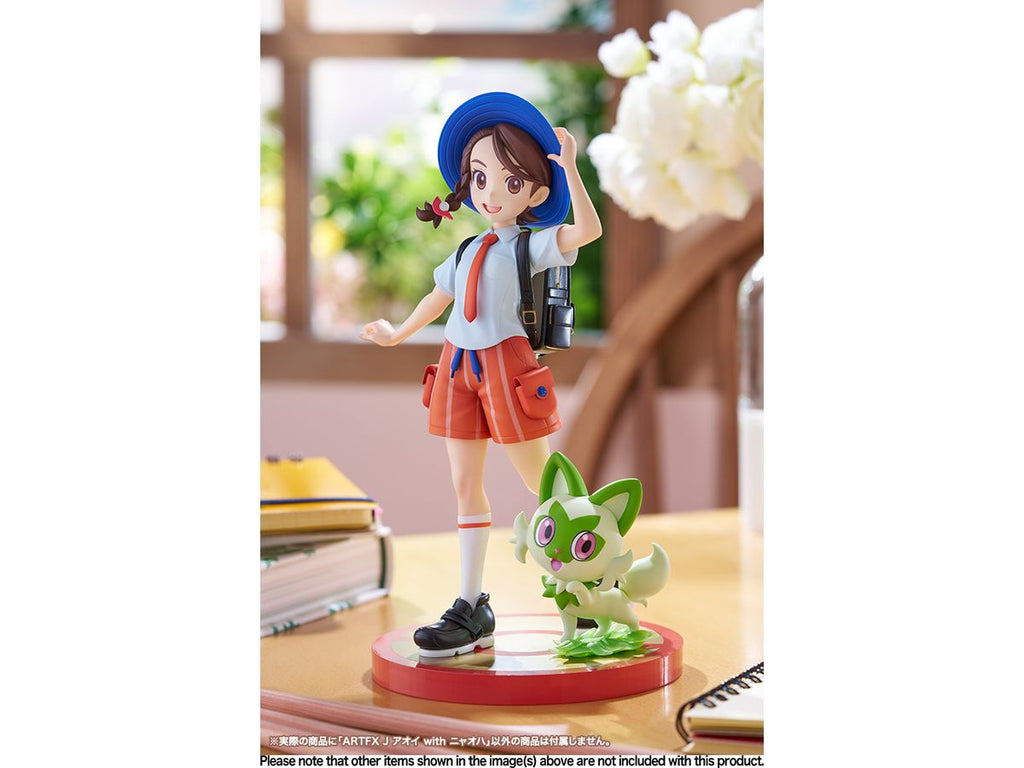 Pokemon Juliana with Sprigatito ARTFX J STATUE