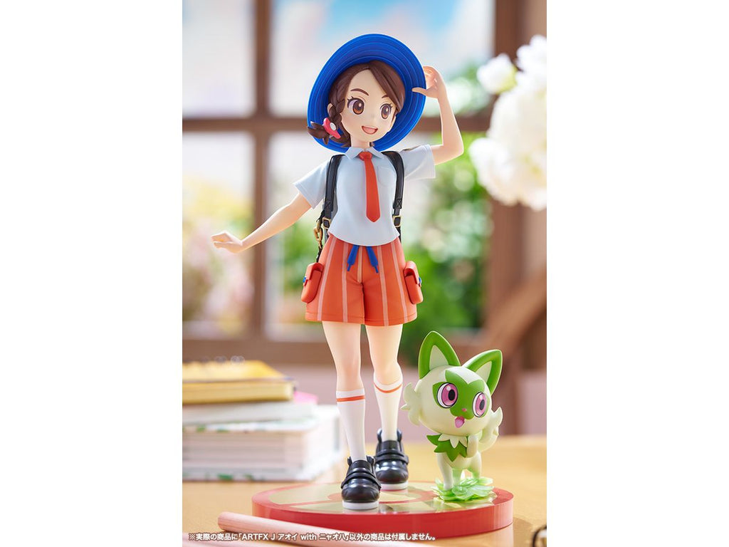 Pokemon Juliana with Sprigatito ARTFX J STATUE