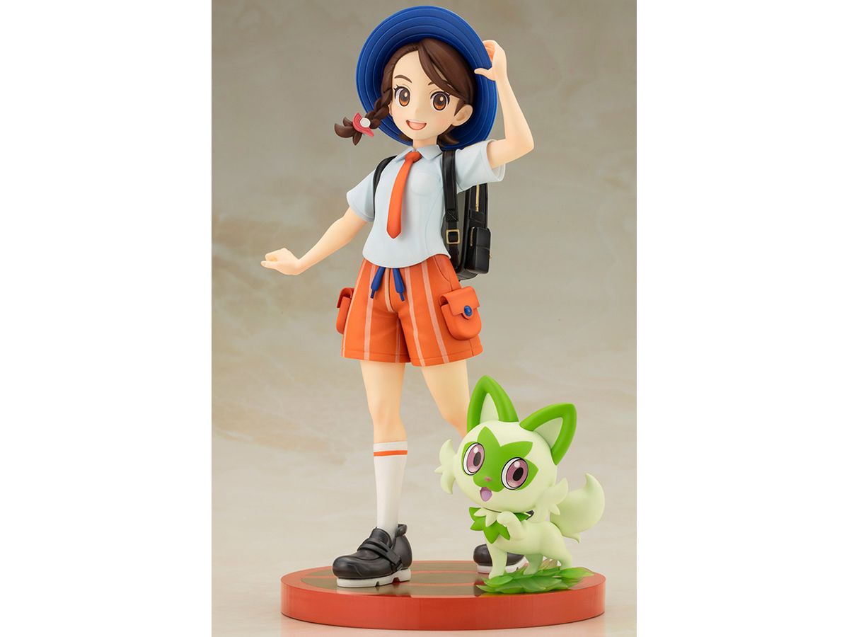 Pokemon Juliana with Sprigatito ARTFX J STATUE