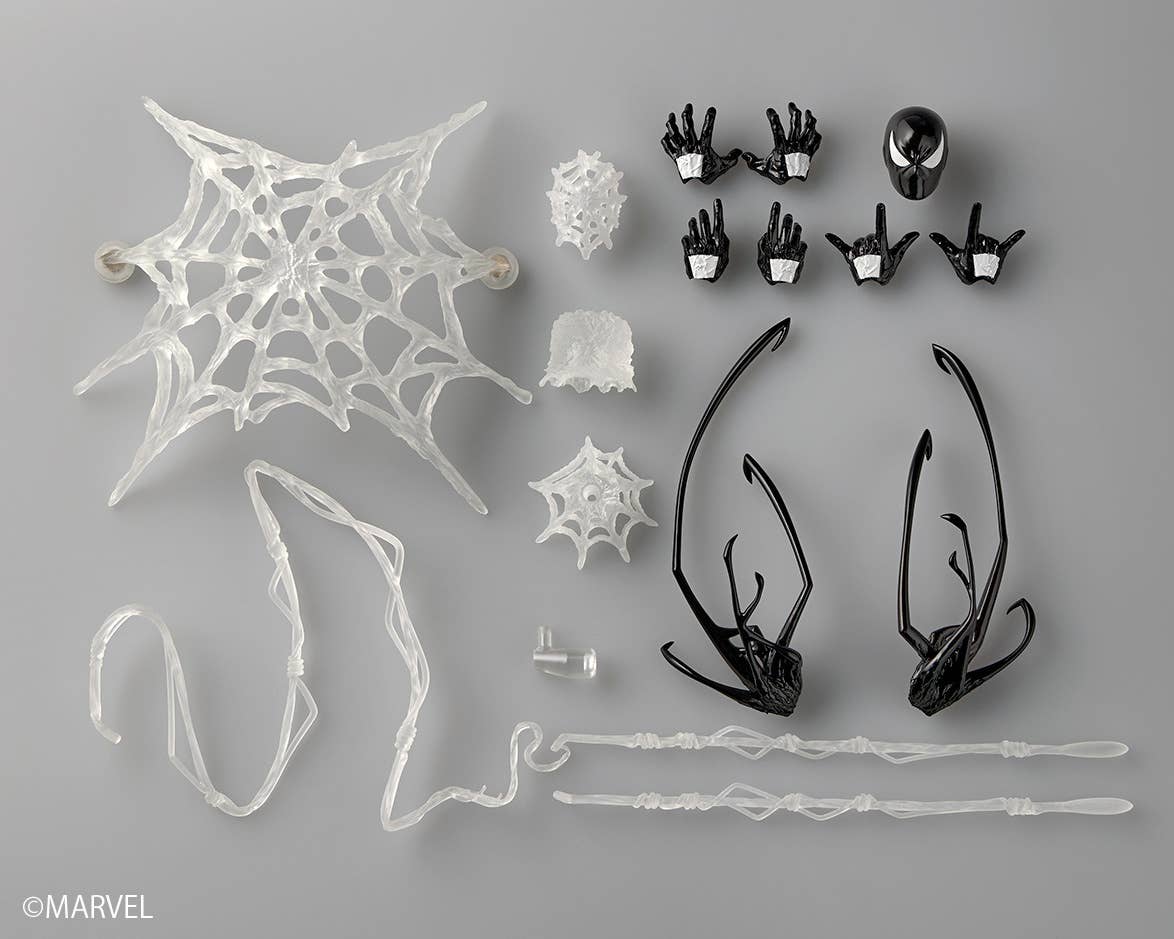 Revoltech Amazing Yamaguchi Symbiote Spider-Man (Reissue)